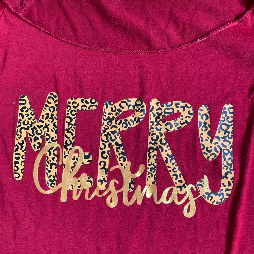 Women’s Merry Christmas long sleeve shirt